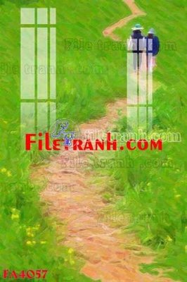 File tranh File gốc in bộ tranh decor treo tráng gương canvas FA4057 (gốc) chủ đề thiên nhiên