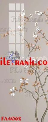 File tranh gốc File gốc in bộ tranh decor treo tráng gương canvas FA4062 chủ đề hiện đại
