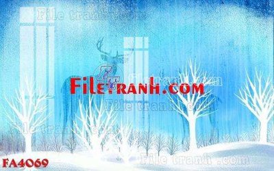 Download file gốc File gốc in bộ tranh decor treo tráng gương canvas FA4069 (in lụa) nghệ thuật