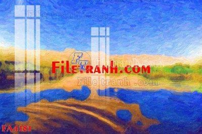 Tải file File gốc in bộ tranh decor treo tráng gương canvas FA4181 (gốc) làm tranh trang trí