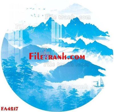 File tranh gốc PSD File gốc in bộ tranh decor treo tráng gương canvas FA4217 còn nguyên layer