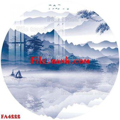 File in lụa File gốc in bộ tranh decor treo tráng gương canvas FA4222 (tân cổ điển) File gốc in bộ tranh decor treo tráng gương canvas FA4222