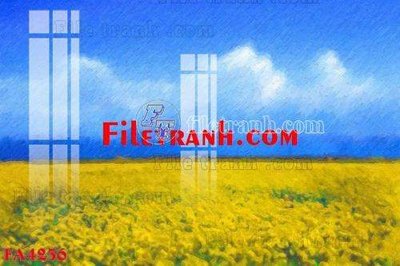 File gốc File gốc in bộ tranh decor treo tráng gương canvas FA4236 (thiết kế) cho in ấn