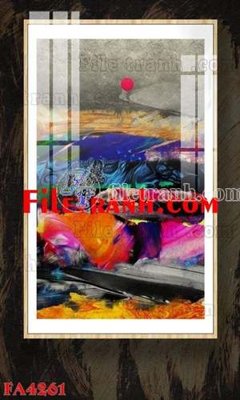 File gốc in ấn File gốc in bộ tranh decor treo tráng gương canvas FA4261 (sẵn sàng tải về)