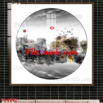 File gốc File gốc in bộ tranh decor treo tráng gương canvas FA4297 (chủ đề hiện đại) trang trí