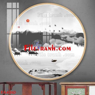 File ảnh gốc File gốc in bộ tranh decor treo tráng gương canvas FA4310 không vỡ nét