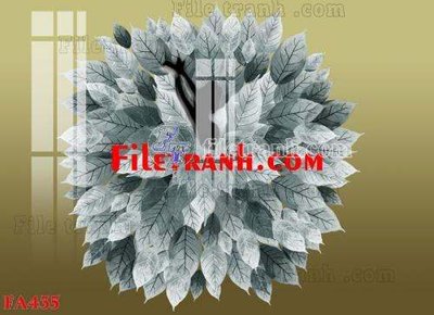 File tranh File gốc in bộ tranh decor treo tráng gương canvas FA435 (gốc) in film