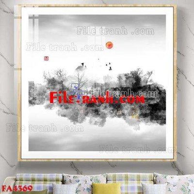 File tranh gốc PSD File gốc in bộ tranh decor treo tráng gương canvas FA4369 còn nguyên layer