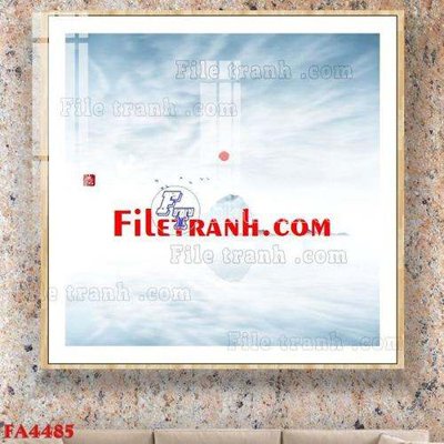 File in trần File gốc in bộ tranh decor treo tráng gương canvas FA4485 (bản gốc) trời sao