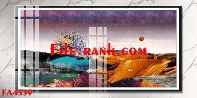 File gốc File gốc in bộ tranh decor treo tráng gương canvas FA4539 (PNG) không nền chất lượng