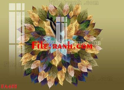 File ảnh File gốc in bộ tranh decor treo tráng gương canvas FA455 (gốc) in biển hiệu