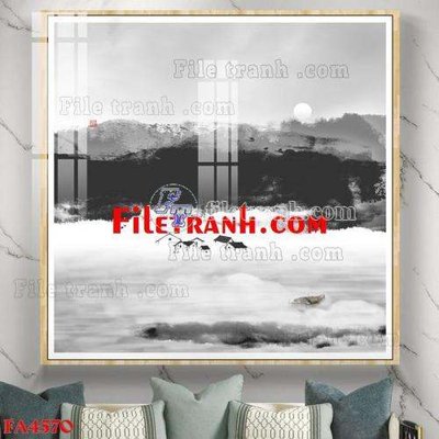 File gốc File gốc in bộ tranh decor treo tráng gương canvas FA4570 (in ấn) không giới hạn