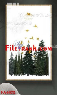 Tải file File gốc in bộ tranh decor treo tráng gương canvas FA4572 (PSD) cho in tranh 3D