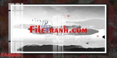 Tải file File gốc in bộ tranh decor treo tráng gương canvas FA4604 (PSD) cho in tranh 3D