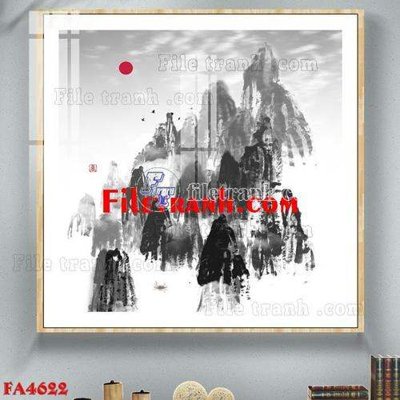 Tải file File gốc in bộ tranh decor treo tráng gương canvas FA4622 (gốc) làm file quảng cáo