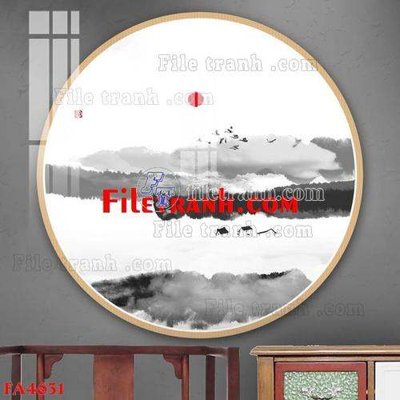 Download file File gốc in bộ tranh decor treo tráng gương canvas FA4631 (chuẩn in) chất lượng cao