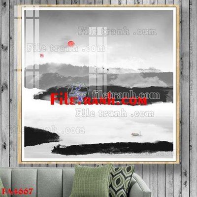 File in lụa File gốc in bộ tranh decor treo tráng gương canvas FA4667 (hoa văn) File gốc in bộ tranh decor treo tráng gương canvas FA4667