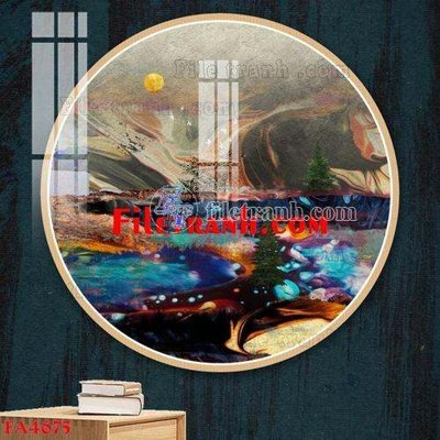 Tải về file gốc File gốc in bộ tranh decor treo tráng gương canvas FA4675 (dùng cho in quảng cáo)