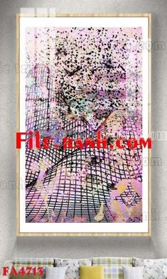 Tải về file tranh gốc File gốc in bộ tranh decor treo tráng gương canvas FA4713 (để in quảng cáo)