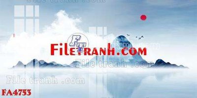Cung cấp file tranh gốc File gốc in bộ tranh decor treo tráng gương canvas FA4753 độc quyền