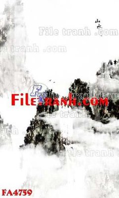 File tranh File gốc in bộ tranh decor treo tráng gương canvas FA4759 (ảnh gốc) in trần xuyên sáng