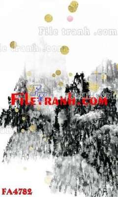 File ảnh File gốc in bộ tranh decor treo tráng gương canvas FA4782 (gốc) in PP, decal