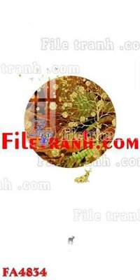 File gốc File gốc in bộ tranh decor treo tráng gương canvas FA4834 (dành cho trang trí nội thất)