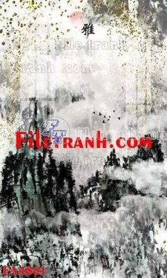 File ảnh File gốc in bộ tranh decor treo tráng gương canvas FA4861 (gốc) cho trang trí nội thất