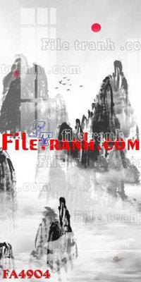 Chi tiết file tranh tráng gương File gốc in bộ tranh decor treo tráng gương canvas FA4904 (ảnh gốc)