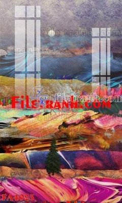 Tải file File gốc in bộ tranh decor treo tráng gương canvas FA4923 (PSD) cho in ấn quảng cáo