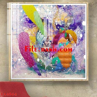 File ảnh File gốc in bộ tranh decor treo tráng gương canvas FA4964 (gốc) in biển hiệu