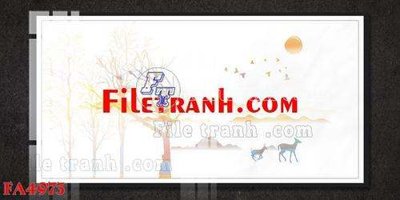 File gốc File gốc in bộ tranh decor treo tráng gương canvas FA4973 (phong cách) châu Âu