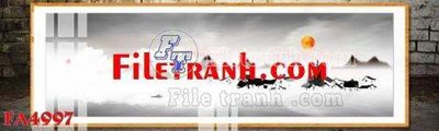 File ảnh File gốc in bộ tranh decor treo tráng gương canvas FA4997 (gốc) in poster
