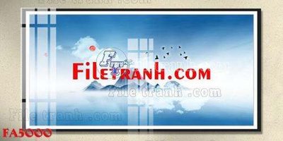 Tải file File gốc in bộ tranh decor treo tráng gương canvas FA5000 (PSD) cho in ấn quảng cáo
