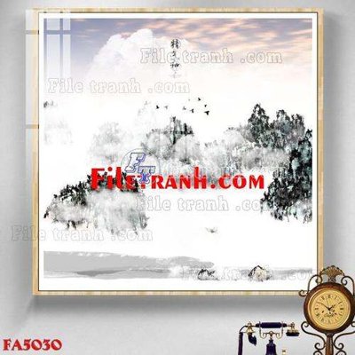 File gốc File gốc in bộ tranh decor treo tráng gương canvas FA5030 (ảnh chi tiết) để in trần