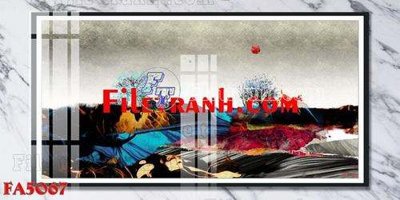 File gốc File gốc in bộ tranh decor treo tráng gương canvas FA5067 (PSD/TIFF) độ phân giải cao