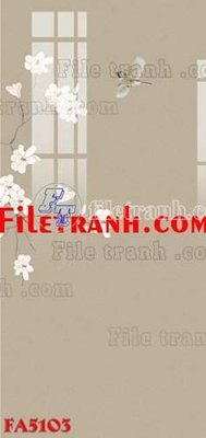 File tranh File gốc in bộ tranh decor treo tráng gương canvas FA5103 (bản gốc) treo phòng ăn