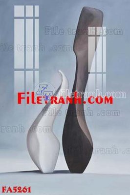 Tải về hình ảnh gốc File gốc in bộ tranh decor treo tráng gương canvas FA5261 sắc nét