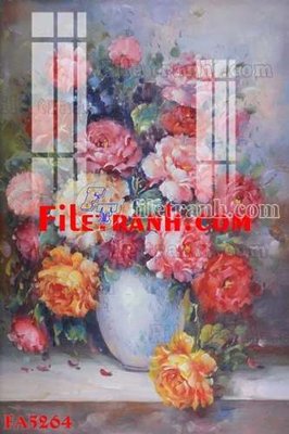 Tải file File gốc in bộ tranh decor treo tráng gương canvas FA5264 (gốc) in tranh tráng gương