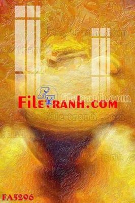 File in mica File gốc in bộ tranh decor treo tráng gương canvas FA5296 (bản gốc) làm vách ngăn