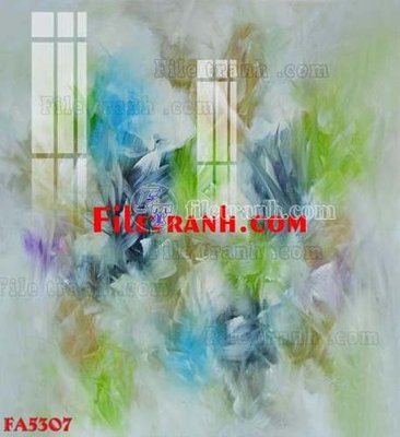 Download file File gốc in bộ tranh decor treo tráng gương canvas FA5307 (chuẩn in) chất lượng cao