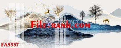 Tải file gốc File gốc in bộ tranh decor treo tráng gương canvas FA5337 (bản PSD) chỉnh sửa được