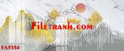 Ảnh mô tả file gốc in mica File gốc in bộ tranh decor treo tráng gương canvas FA5356