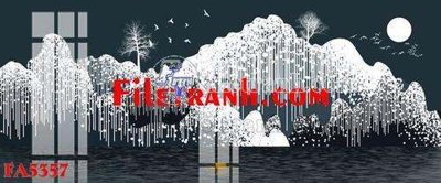 File in ấn File gốc in bộ tranh decor treo tráng gương canvas FA5357 (bản gốc) từ file gốc