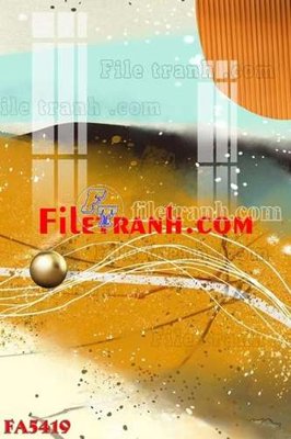 File tranh File gốc in bộ tranh decor treo tráng gương canvas FA5419 (ảnh gốc) độc quyền