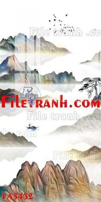 Tải file File gốc in bộ tranh decor treo tráng gương canvas FA5432 (PSD) cho in tranh 3D
