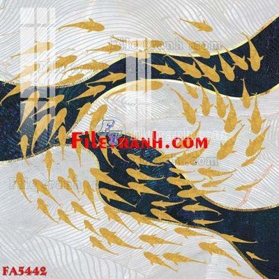 File tranh gốc File gốc in bộ tranh decor treo tráng gương canvas FA5442 (bản quyền) file PSD