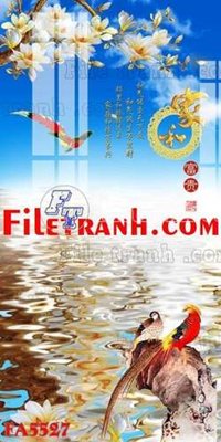 Mua file tranh gốc File gốc in bộ tranh decor treo tráng gương canvas FA5527 tại Filetranh.com