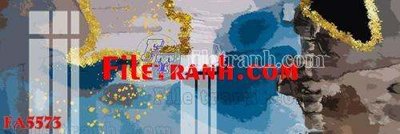 Tải file File gốc in bộ tranh decor treo tráng gương canvas FA5573 (ảnh gốc) in tráng gương