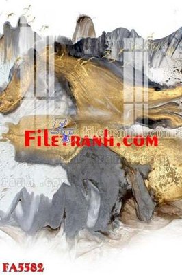 File gốc File gốc in bộ tranh decor treo tráng gương canvas FA5582 (in lụa) trang trí tường